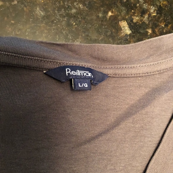 L Grey V-Neck - Picture 2 of 2